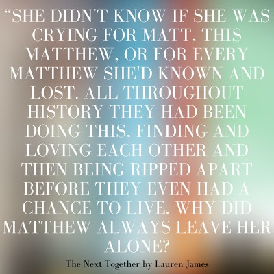 Book Review: The Next Together by Lauren James