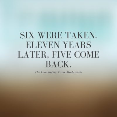 Book Review: The Leaving by Tara Altebrando