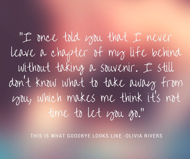 Book Review: This is What Goodbye Looks Like by Olivia Rivers
