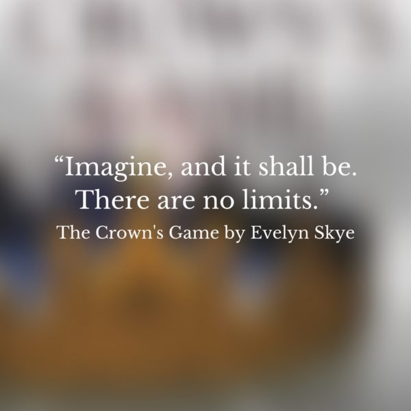 Book Review: The Crown’s Game by Evelyn Skye