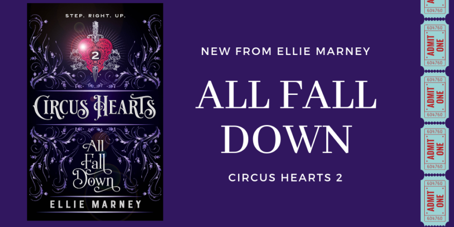 Cover Reveal | Circus Hearts: All Fall Down by Ellie Marney