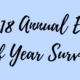 2018 End Of Year Survey