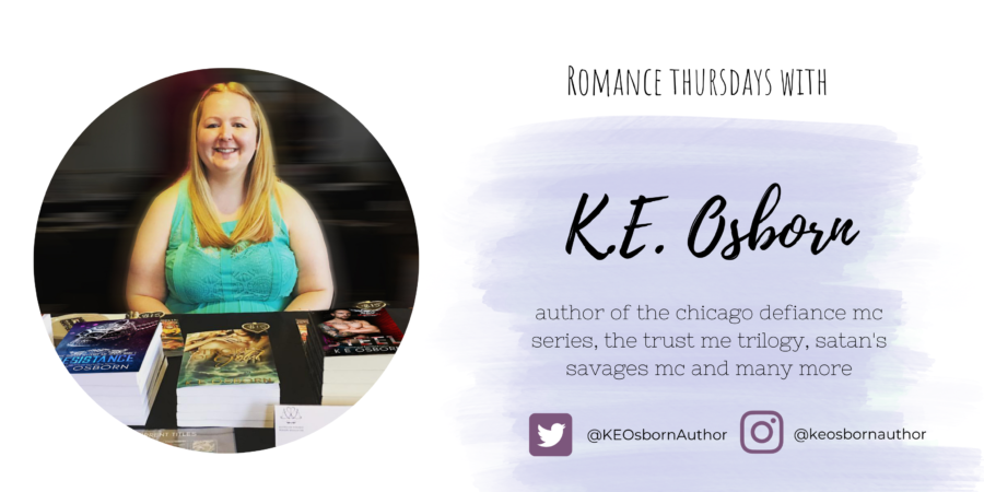 Author Interview: K E Osborn | Romance Thursdays