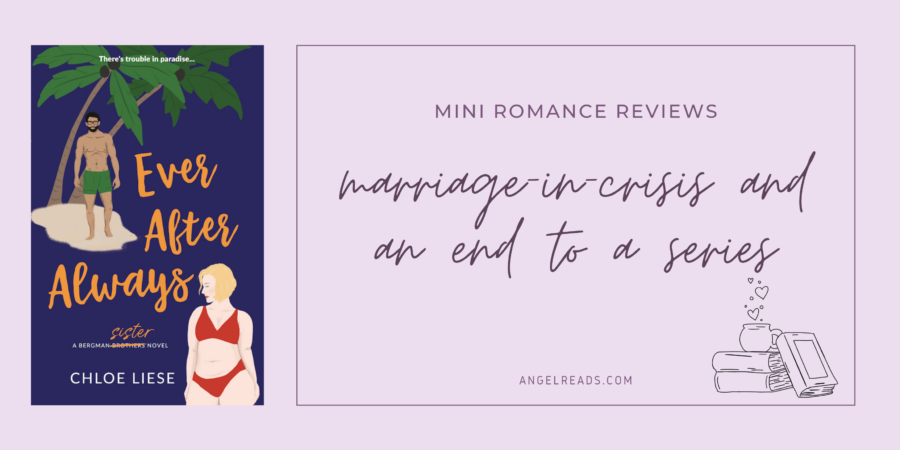 Marriage-In-Crisis and An End To A Series | Mini Romance Reviews