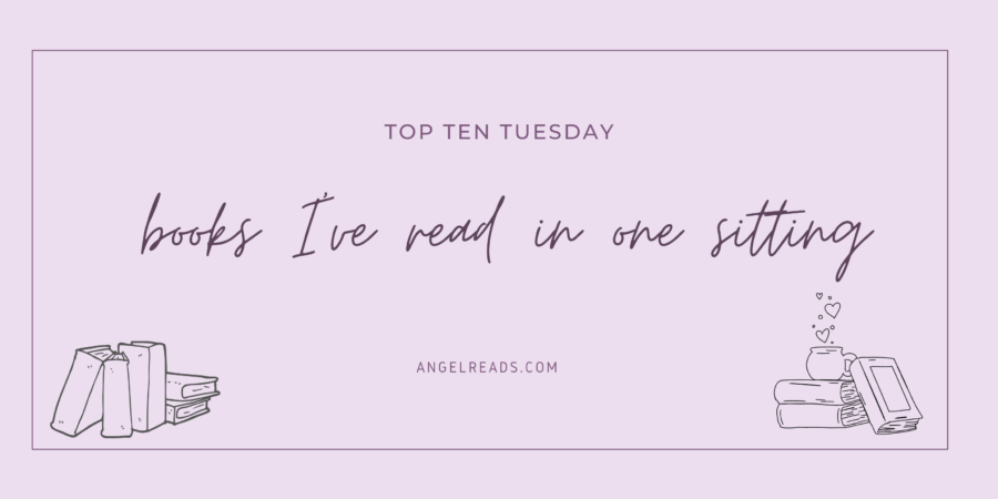 Books I Have Read In One Sitting | TTT