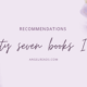 Twenty-Seven Books I Have Loved Reading