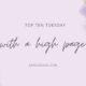 Books with a High Page Count | Top Ten Tuesday