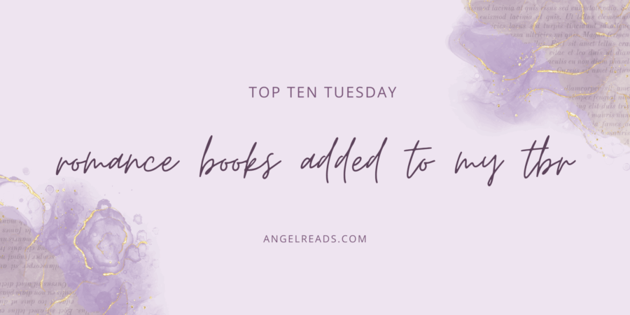Latest Romance Books Added To My TBR